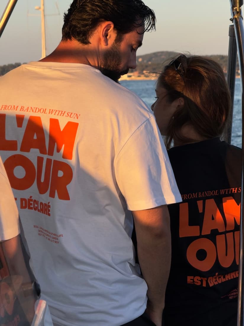 Campaign t-shirts worn by the crew
